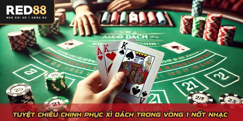 Tuyệt chiêu chinh phục xì dách trong vòng 1 nốt nhạc